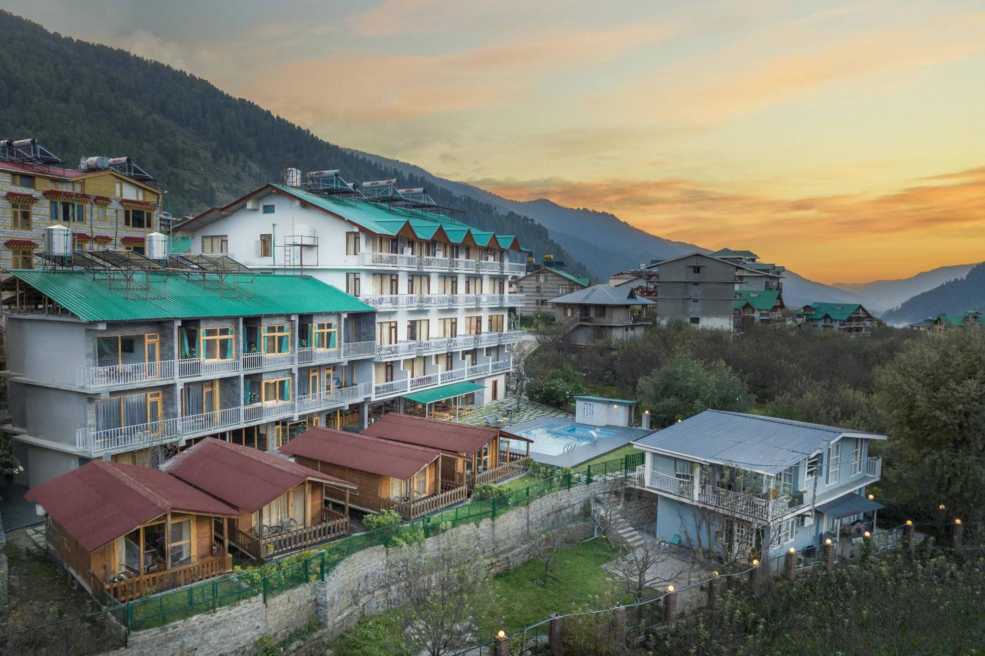 Echor Himalayan Heights Manali Hotel Eksteriør billede